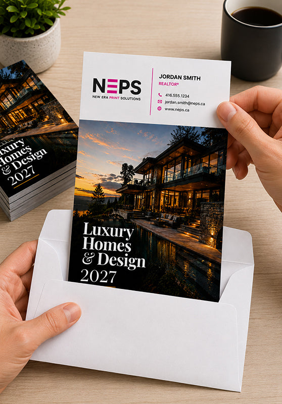 Mailing a 2027 mini magnet calendar to real estate clients