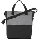 Cameron Convention Tote w/ USB Port — Graphite (GA) — blank front view