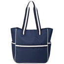 Retro Sport Multipurpose Tote — Navy (NY) — blank back view