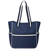 Retro Sport Multipurpose Tote — Navy (NY) — blank back view — 8