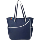 Retro Sport Multipurpose Tote — Navy (NY) — blank front view — 5