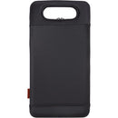 STITCH® Wine Tote — Onyx — blank back view
