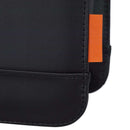 STITCH® Wine Tote — Onyx — blank detail view