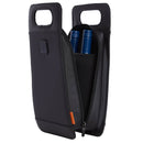 STITCH® Wine Tote — Onyx — blank left angle
