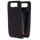 STITCH® Wine Tote — Onyx — blank left angle