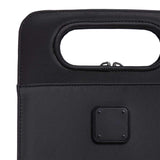 STITCH® Wine Tote — Onyx — blank detail view — 5