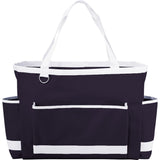 Game Day Carry-All Tote — Navy (NY) — blank front view — 4