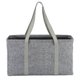 Oversized Carry-All Tote — Graphite (GA) — blank front view — 6