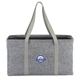Oversized Carry-All Tote — Graphite (GA) — decorated front view — 4