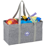 Oversized Carry-All Tote — Graphite (GA) — decorated product view — 5
