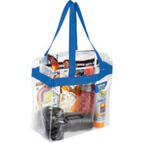 Game Day Clear Stadium Tote — Royal (RYL) — blank product view — 13