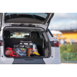 Game Day Clear Zippered Safety Tote — Black (BK) — decorated product view — 4