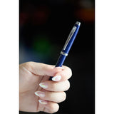 Sheaffer® 100 Glossy Lacquer Roller Ball — Blue (BL) — blank product view — 8