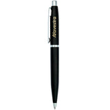 Sheaffer® VFM Matte Black Ballpoint — Black (BK) — decorated front view — 2