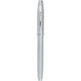 Sheaffer® 100 Brushed Chrome Roller Ball — Silver (SL) — blank product view — 5
