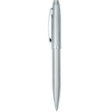 Sheaffer® 100 Brushed Chrome Ballpoint — Silver (SL) — blank front view — 3