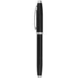 Sheaffer® 100 Glossy Lacquer Roller Ball — Black (BK) — blank front view — 11