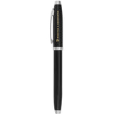 Sheaffer® 100 Glossy Lacquer Roller Ball — Black (BK) — decorated front view — 10