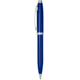 Sheaffer® 100 Glossy Lacquer Ballpoint — Blue (BL) — blank front view — 7