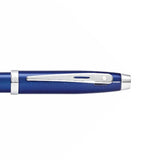Sheaffer® 100 Glossy Ballpoint & Rollerball Pen Gift Set — Blue (BL) — blank product view — 24
