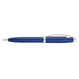 Sheaffer® 100 Glossy Ballpoint & Rollerball Pen Gift Set — Blue (BL) — blank product view — 26
