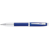 Sheaffer® 100 Glossy Ballpoint & Rollerball Pen Gift Set — Blue (BL) — blank product view — 20