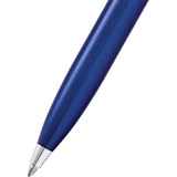 Sheaffer® 100 Glossy Ballpoint & Rollerball Pen Gift Set — Blue (BL) — blank product view — 18