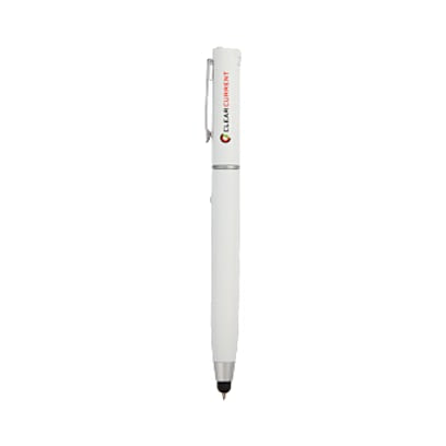 3-in-1 Tech Cleaning Stylus Gel Pen custom branded promotional pens