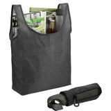 Ash Recycled PET 3-Pack Shopper Totes — Graphite (GA) — blank product view — 4