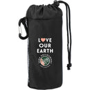 Ash Recycled PET 3-Pack Shopper Totes — Graphite (GA) — decorated front view