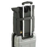 Aft Recycled Computer Tote — Gray (GY) — blank left angle — 9