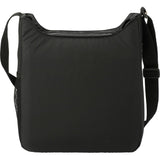 NBN Trailhead Recycled Zippered Tote — Black — blank back view — 8