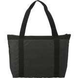 NBN All-Weather Recycled Tote — Black (BK) — blank back view — 10