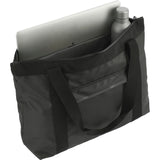 NBN All-Weather Recycled Tote — Black (BK) — blank right angle — 6