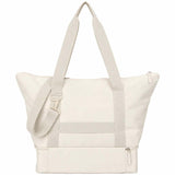 Daybreak Recycled Travel Tote — Natural (NT) — blank back view — 5