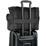 Daybreak Recycled Multipurpose Tote — Black (BK) — blank product view — 3
