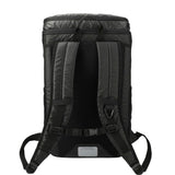 NBN Recycled Outdoor 15" Computer Pack — Black (BK) — blank back view — 10