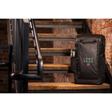 NBN Recycled Outdoor 15" Computer Pack — Black (BK) — decorated product view — 5