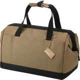 NBN Recycled Utility Zippered Tool Tote — Brown (BR) — blank left angle — 13