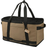 NBN Recycled Utility Tote — Brown (BR) — blank left angle — 9