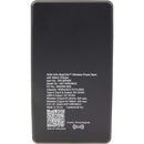 4,000 mAh MagClick™ Wireless Power Bank with Watch Charger SM-2854BK Black (BK), supplier product view 6