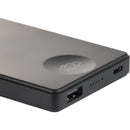 4,000 mAh MagClick™ Wireless Power Bank with Watch Charger SM-2854BK Black (BK), supplier product view 7