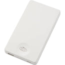 4,000 mAh MagClick™ Wireless Power Bank with Watch Charger SM-2854WH White (WH), supplier product view 3