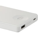 4,000 mAh MagClick™ Wireless Power Bank with Watch Charger SM-2854WH White (WH), supplier product view 7