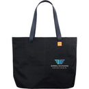 Bellroy Market Tote — Black (BK) — decorated front view