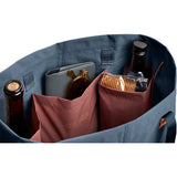 Bellroy Market Tote — Steel Blue (STBL) — blank product view — 18