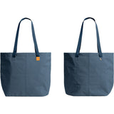 Bellroy Market Tote — Steel Blue (STBL) — blank front view — 14