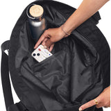 GOT BAG Tote Bag Large — Black (BK) — blank front view — 5