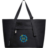 GOT BAG Tote Bag Large — Black (BK) — decorated product view — 3