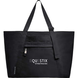 GOT BAG Tote Bag Large — Black (BK) — decorated front view — 2